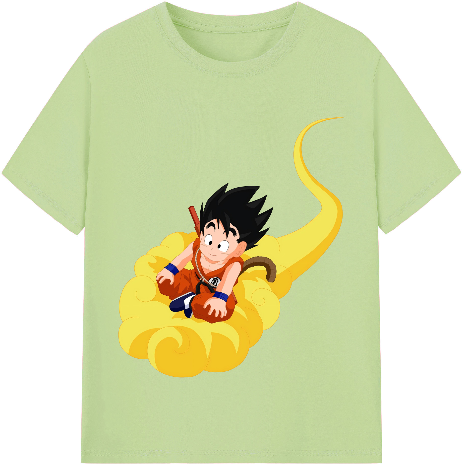 （画像用） ドラゴンボール 孫悟空（そん ごくう）Son Goku カカロット DRAGON BALL Kakarotto 綿100％半袖Tシャツ（フロントプリント）